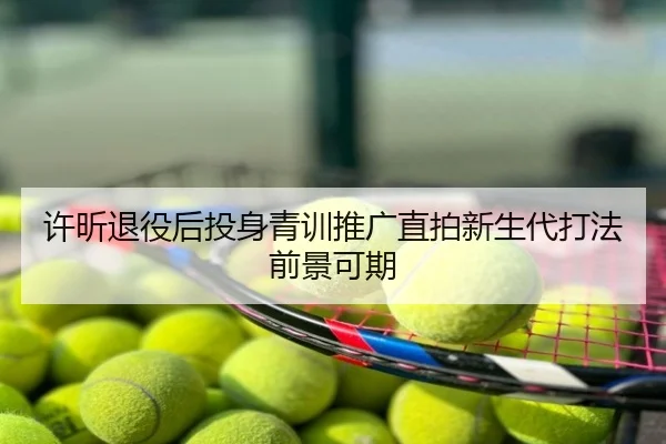 许昕退役后投身青训推广直拍新生代打法前景可期